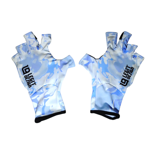 パームレスグローブ ライトブルー UPF50+