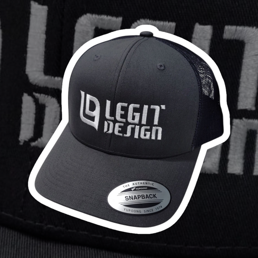 LDトラッカーメッシュキャップ ガンメタ