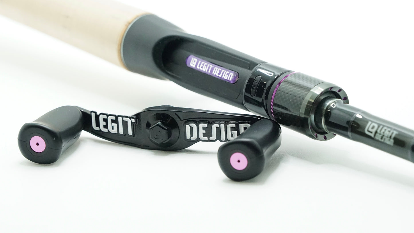 【超特価】LDハンドル 左 86mm ダイワ・ABU用(センターナット&ワッシャーセット)