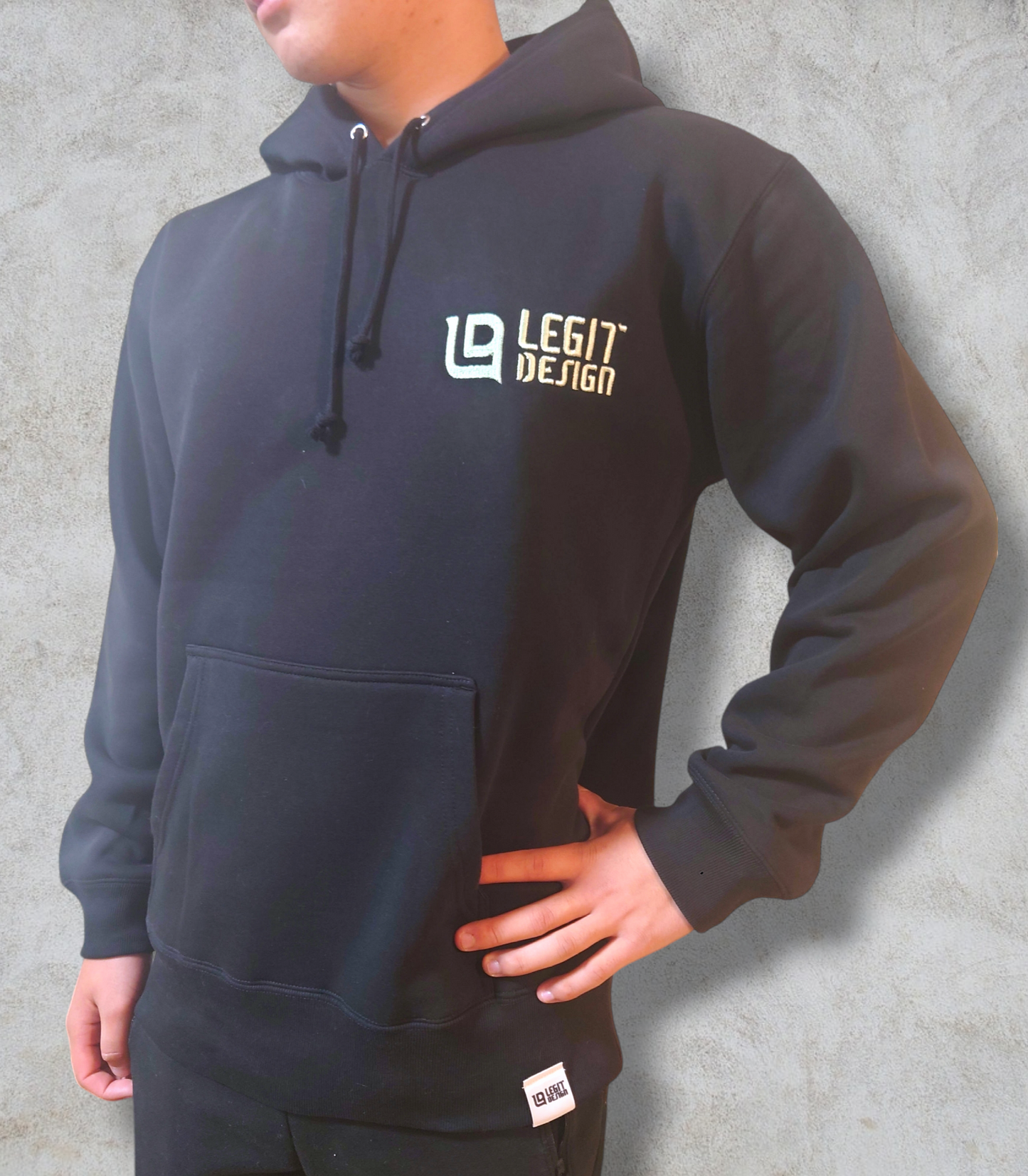 【NEW】10oz. T/C レジットデザインオフィシャル刺繍パーカー