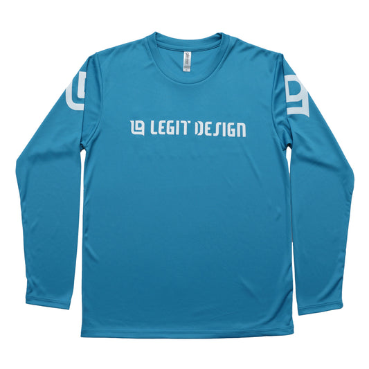 ストレッチドライロングスリーブTシャツ LEGIT DESIGNロゴ【カートに入れると30％OFF】